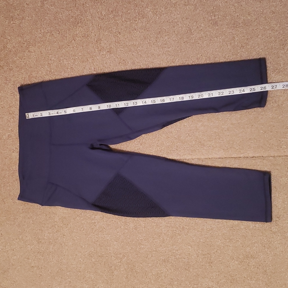 Fabletics Women's Navy Mid-Rise Mesh Powerhold Ca… - image 8